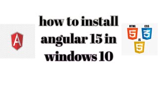 How to install angular15 | #angular  #javascript #typescript  #techSamurai #trending