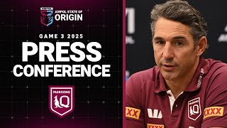 2025 State of Origin Press Conference | QLD Maroons | Game 3