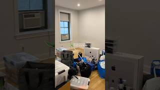 adding professional cleaner to my resume after this moving day #nycapartment #movingday #movingvlog