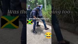 Jamaican police conducting a proper search #jamaicajamaica #viralvideo #youtubeshorts #police #watch