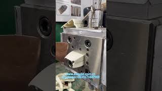upvc interlock profiles extrusion template flow checking  #upvc #windowprofiles #extrusionmold