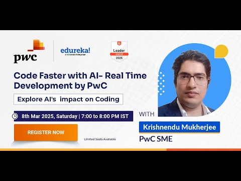 Code Faster with AI: Real-Time Development  | PWC | EDUREKA
