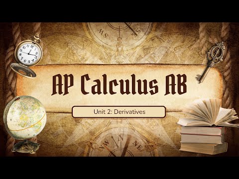 Unit 2 - Derivatives - AP CALCULUS AB