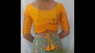 blause ka new design|boat neck blouse design #shortvideo #ytshorts #youtubeshorts #trending #blouse
