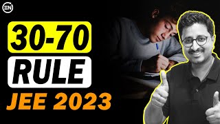 JEE 2023 : 30-70 Rule for Online/Offline Coaching🏅 #shorts