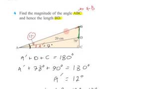 IB SL Math Topic 3 6 3 4 Working with Sine Rule