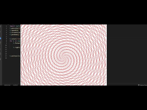 Turtle Python Graphics  Design|| New Turtle In python #dipuwithstudy