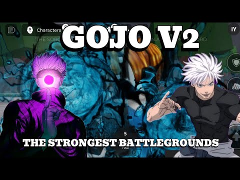 💪 *NEW* GOJO V2 MOVESET | The Strongest Battlegrounds