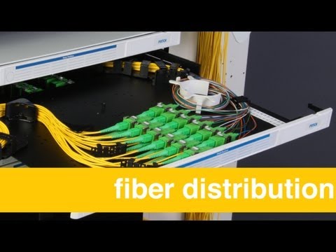 Tray Based Fiber Distribution