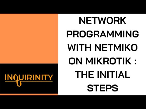 Network Programming with Netmiko on MikroTik: The Initial Steps