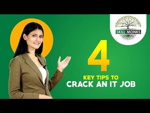 4 Tips to Successfully Crack an IT Job | SKILL MONKS IT Careers | Interview Tips | Job Preparations