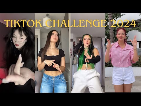 TikTok dance challenge 2024!Do you know all this trend?#tiktokchallenge