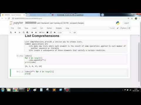 Python 032: List Comprehensions