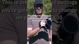 Change this setting FIRST on your Sony FX30 | Tips and tricks for outdoor shooting #sonycamera