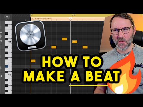 Making a Beat with ONLY Stock Plugins in Logic Pro