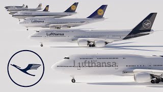 The Evolution Of The LUFTHANSA Livery