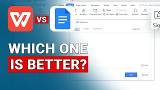 WPS Office vs Google Docs: Best Free Office Suite