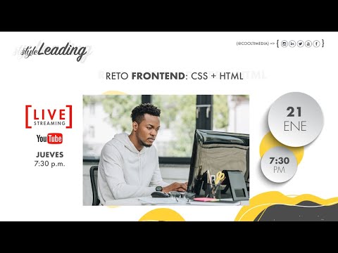 Reto FrontEnd CSS + HTML - Código en Vivo