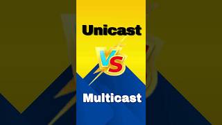 Difference Between Unicast and Multicast