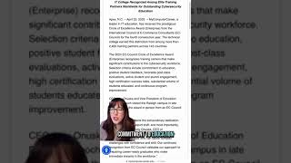 MyComputerCareer has received the prestigious Circle of Excellence Award from the EC Council! 🏆