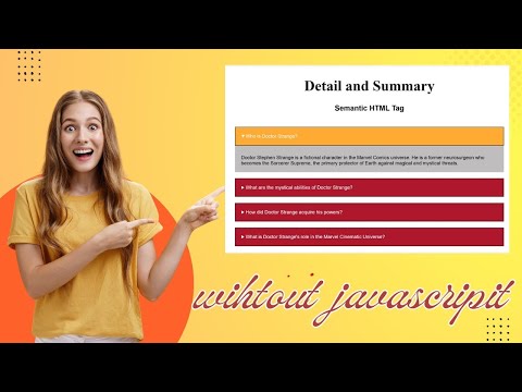 How to Create Animated  ||  FAQ Accordion  ||  Withc  ||  With Source Code