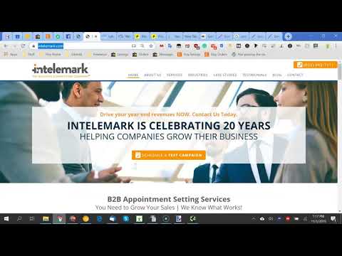 SEO Audit Video Results Debrief - Intelemark.com