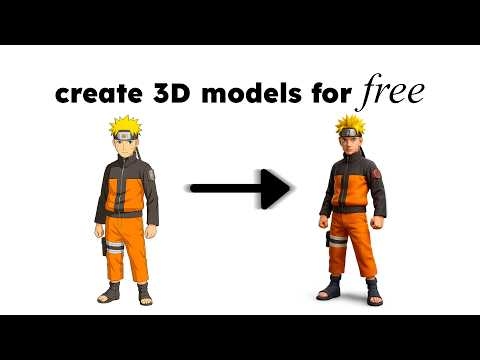 Make 3D Models in Seconds With This Free AI Tool! (Hunyuan 2.5)