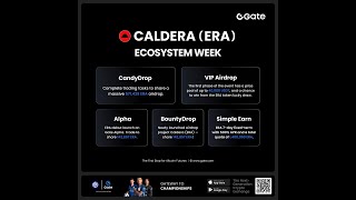 GateLive | CandyDrop, Alpha and Simple Earn - Caldera (ERA) Review