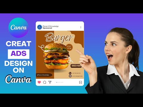 HOW TO CREATE AD'S IN CANVA | 04 CANVA BEGINNER TO ADVANCE BY ALI HAMZA