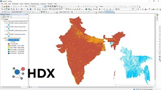 Download Shapefile, Social and Environmental Country Social Data from HDX || GeoTech Office