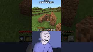 Minecraft 2013 house build 💀