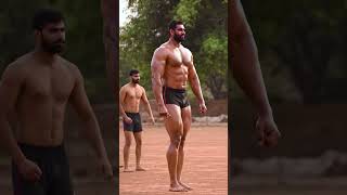 DESI PHELHWAN Enters - Normal Wrestlers FREEZE🔥  #kabaddi #PehlwanPower #AkhadaGiant