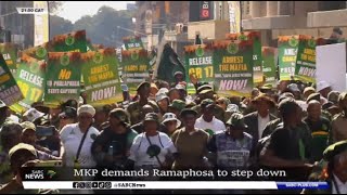 MK Party calls for Ramaphosa to step down