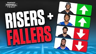 2025 Fantasy Football Risers & Fallers: Top Training Camp Movers to Watch Before Your Draft!