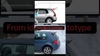 Design spoiler for my Volkswagen Golf 4#bodykit #3dprinting #volkswagen #volkswagengolf #cardesign