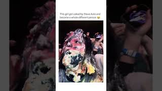 What do you even do after this 😭😭 #edm #electronicdancemusic #rave #cake #steveaoki