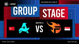 Team Flash vs Aurora | DAY 5 |  MSC at EWC 25 |  Group Stage