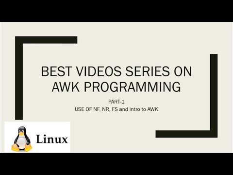 Learning Awk Basics