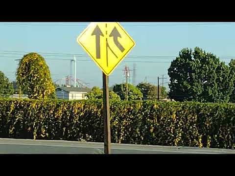 Passing by Knott's Berry Farm