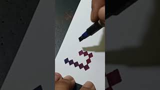 Letter u with parallelpen#calligraphy #parallelpen #lettering #letterabc #belajarkaligrafi