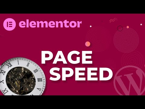 Elementor page speed course