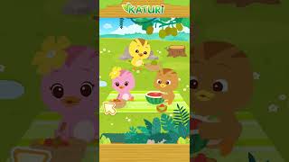 [KATURI #shorts] Find the Colors! | Green | Color Song | Word Song #katuri #song