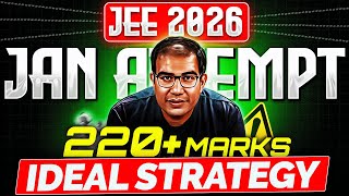 JEE 2026 | 🎯Ideal Strategy for 99%ile in Jan Attempt | Vinay Shur Sir #iitmotivation