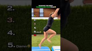 Ranking The Best Trampoline Fails Ever 😂😂😂