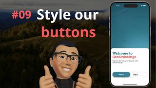🔥Style our buttons | Log In & Sign Up with Firebase #9