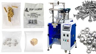 Low Cost Automatic Screw Packing Machine With Singe Vibrating Bolw
