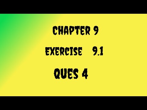 Ex 9.1