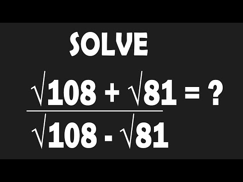 how to solve this radical problem