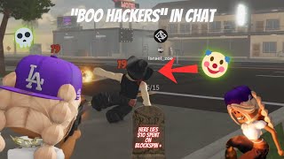 I ROBBED & BANNED EXPLOITERS IN BLOCKSPIN ROBLOX