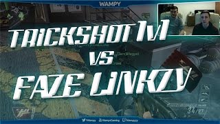 Wampy: Trickshot 1V1 vs FaZe Linkzy!!